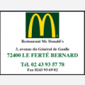 MCDONALD'S LA FERTE